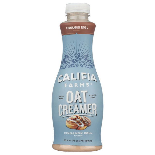 CALIFIA: Creamer Oat Cinn Roll, 25.4 oz - #tag1# - #tag2#