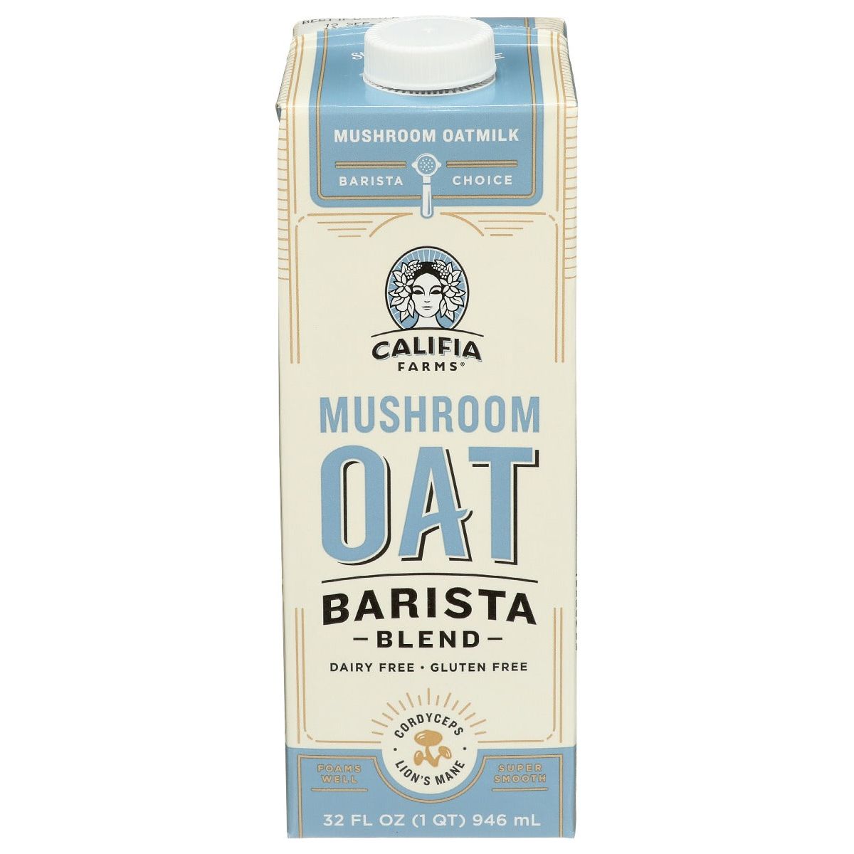 CALIFIA: Mushroom Oat Barista Blend, 32 oz - #tag1# - #tag2#