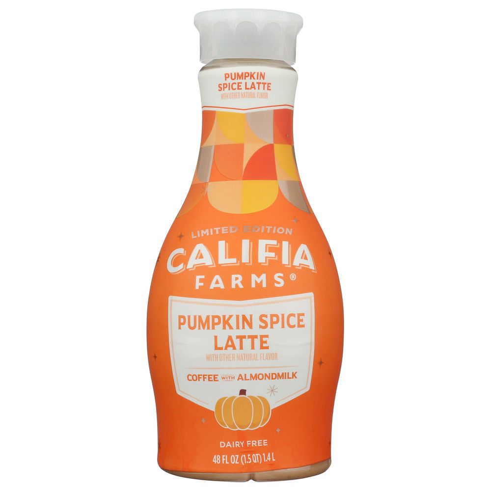 CALIFIA: Pumpkin Spice Latte Cold Brew Coffee, 48 oz - #tag1# - #tag2#