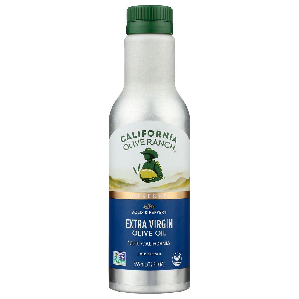 CALIFORNIA OLIVE RANCH: Reserve Bold and Peppery Olive Oil Aluminum, 12 fo - #tag1# - #tag2#