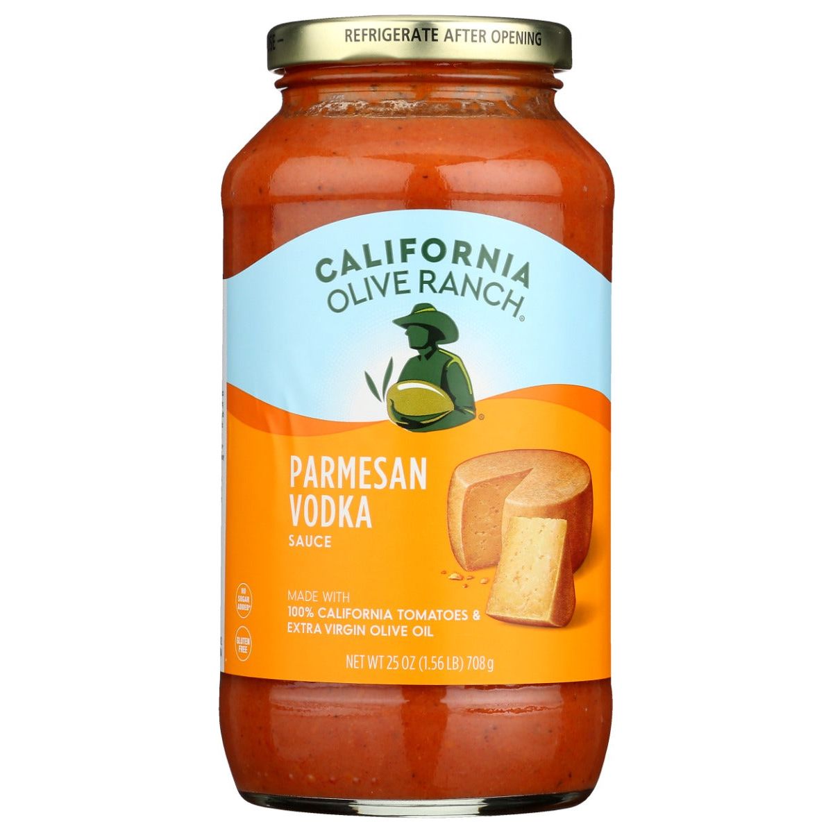 CALIFORNIA OLIVE RANCH: Sauce Pasta Parmesn Vodka, 25 OZ - #tag1# - #tag2#