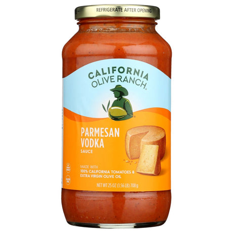 CALIFORNIA OLIVE RANCH: Sauce Pasta Parmesn Vodka, 25 OZ - #tag1# - #tag2#