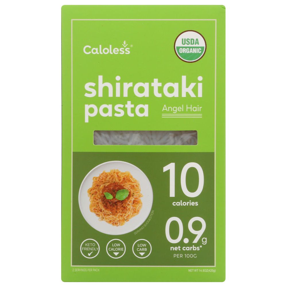 CALOLESS: Pasta Shirataki Angel Hair, 16oz - #tag1# - #tag2#