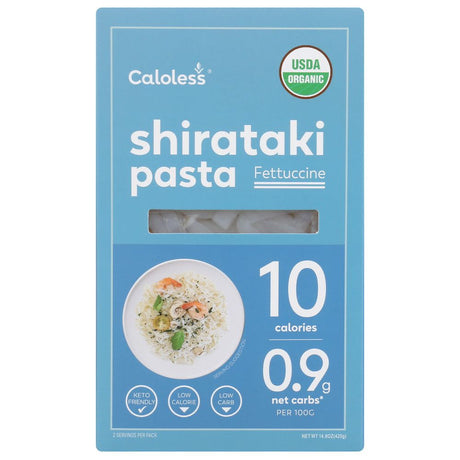 CALOLESS: Pasta Shirataki Fettuccini Organic, 16oz - #tag1# - #tag2#