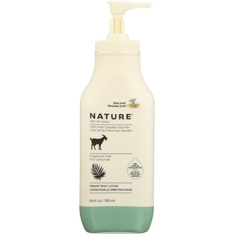 CANUS: Nature Creamy Body Lotion Fragrance Free, 11.8 oz - #tag1# - #tag2#