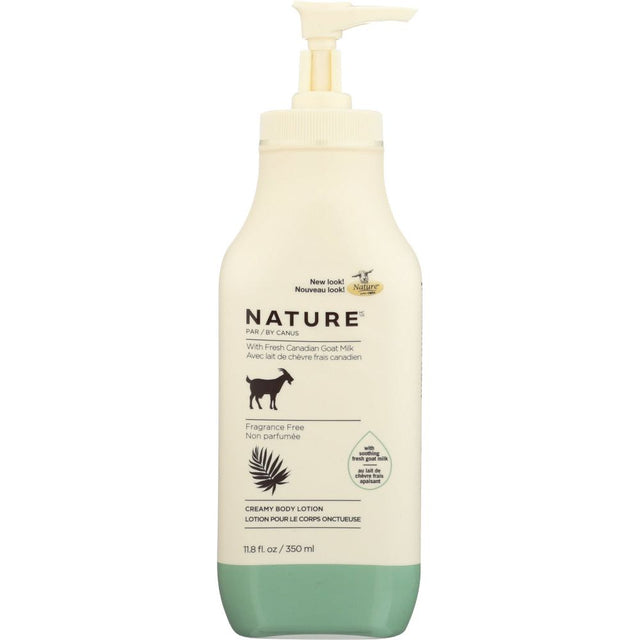 CANUS: Nature Creamy Body Lotion Fragrance Free, 11.8 oz - #tag1# - #tag2#