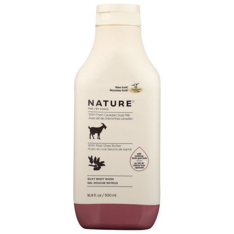 CANUS: Nature Shea Butter Silky Body Wash, 16.9 oz - #tag1# - #tag2#