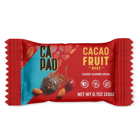 CAPAO: Cherry Almond Cocoa Cacao Fruit Bites, 0.7 oz - #tag1# - #tag2#