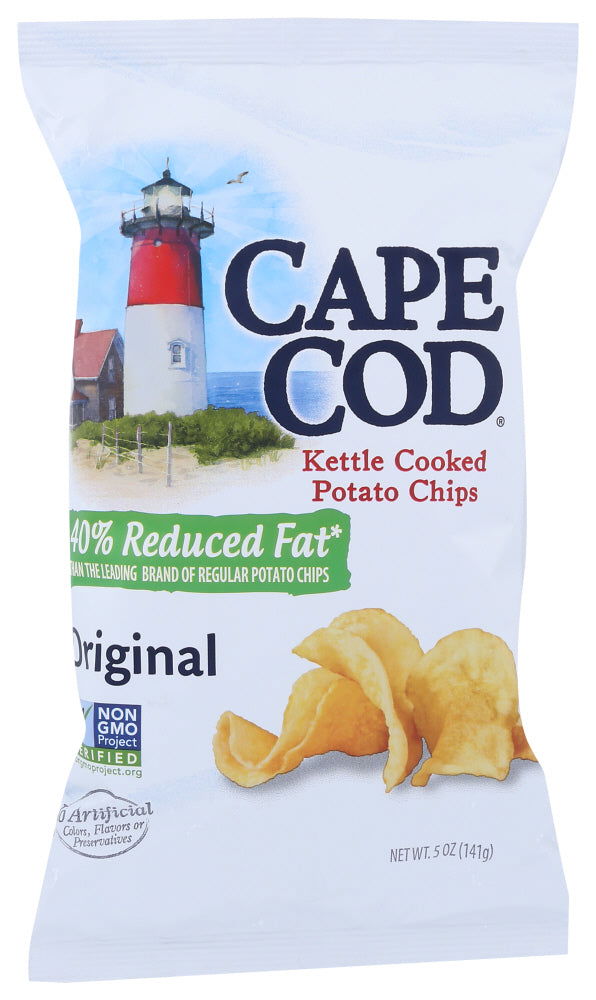 CAPE COD: Reduced Fat Original Salted Potato Chips, 5 oz - #tag1# - #tag2#