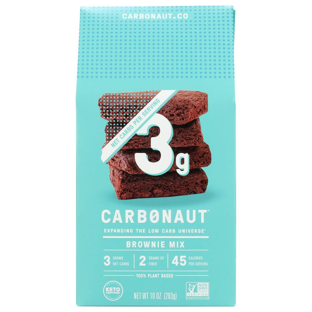 CARBONAUT: Brownie Mix Low Carb, 10 oz - #tag1# - #tag2#