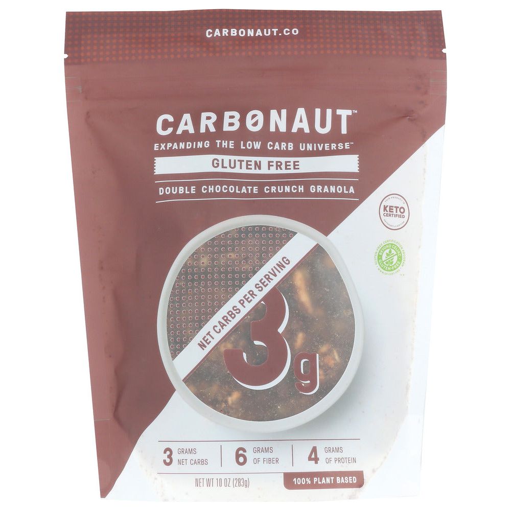 CARBONAUT: Crunch Granola Double Chocolate, 10 OZ - #tag1# - #tag2#