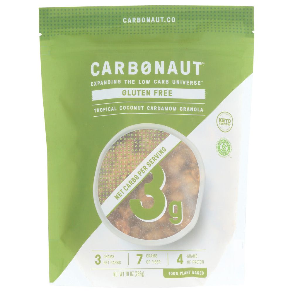 CARBONAUT: Granola Tropical Coconut Cardamom, 10 OZ - #tag1# - #tag2#