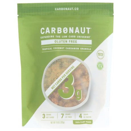 CARBONAUT: Granola Tropical Coconut Cardamom, 10 OZ - #tag1# - #tag2#