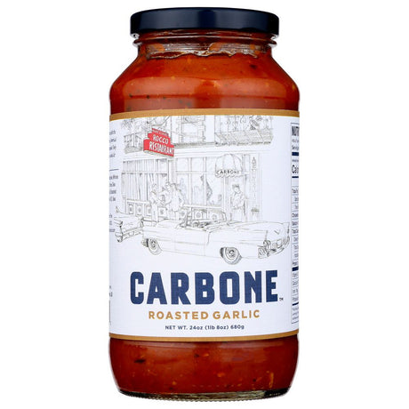 CARBONE: Sauce Roasted Garlic, 24 oz - #tag1# - #tag2#