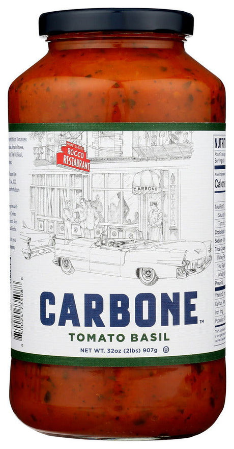 CARBONE: Sauce Tomato Basil, 32 oz - #tag1# - #tag2#