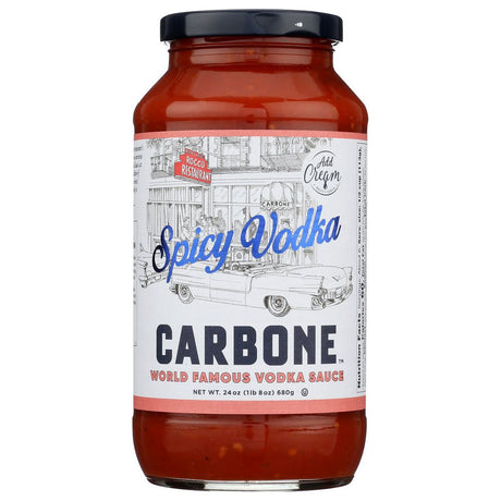 CARBONE: Spicy Vodka Pasta Sauce, 24 oz - #tag1# - #tag2#