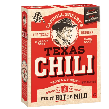CARROLL SHELBY: Chili Kit Original, 3.65 oz - Sunshine Co Op. - #tag1# - #tag2# - #tag3# - #tag4#