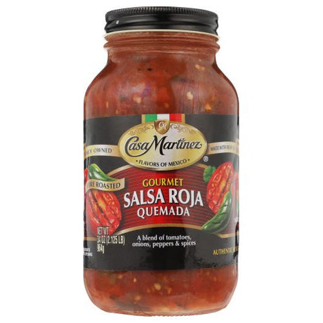 CASA MARTINEZ: Salsa Red, 34 OZ - #tag1# - #tag2#