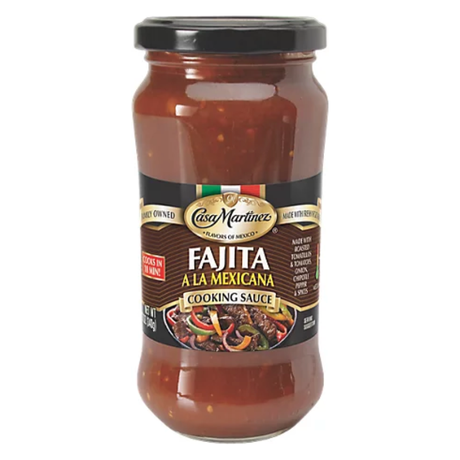 CASA MARTINEZ: Sauce Cooking Fajita, 12 OZ - #tag1# - #tag2#