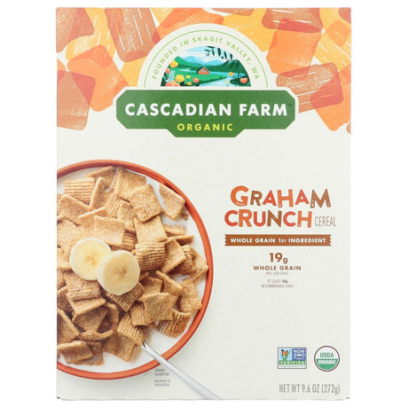 CASCADIAN FARM: Graham Crunch Cereal, 9.6 oz - Sunshine Co Op. - #tag1# - #tag2# - #tag3# - #tag4#