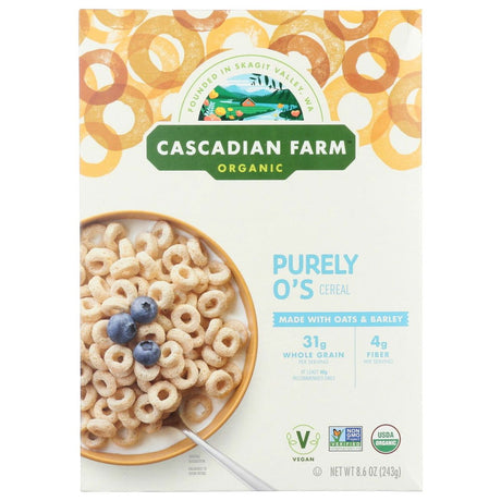 CASCADIAN FARM: Purely O's Cereal, 8.6 oz - Sunshine Co Op. - #tag1# - #tag2# - #tag3# - #tag4#