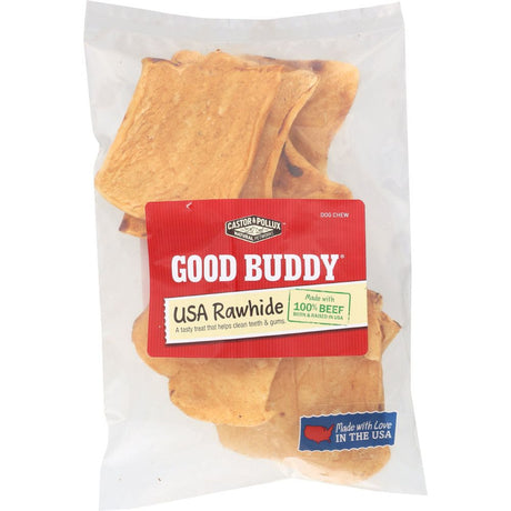 CASTOR AND POLLUX: Good Buddy Rawhide Chips Dog Chews, 4 oz - #tag1# - #tag2#