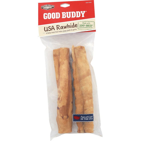 CASTOR & POLLUX: Good Buddy Rawhide Sticks Dog Chew 7 Inches, 2 pc - #tag1# - #tag2#