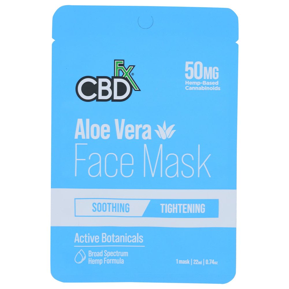 CBDFX: Aloe Vera Face Mask, 1 pc - #tag1# - #tag2#