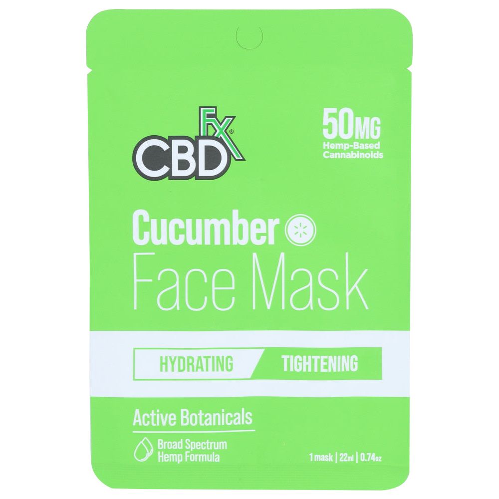 CBDFX: Cucumber Face Mask, 1 pc - #tag1# - #tag2#