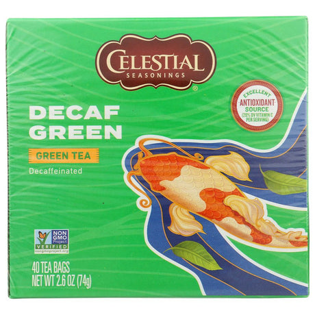 CELESTIAL SEASONINGS: Tea Grn Authn Dcf, 40 bg - #tag1# - #tag2#