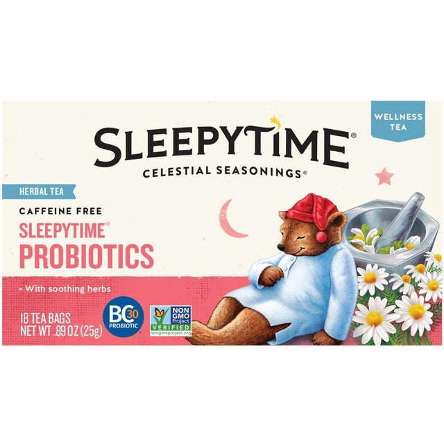 CELESTIAL SEASONINGS: Tea Sleepytime + Probiotics We, 18 BG - #tag1# - #tag2#