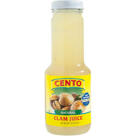 CENTO: Natural Clam Juice, 8 oz - #tag1# - #tag2#