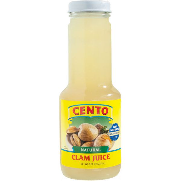 CENTO: Natural Clam Juice, 8 oz - #tag1# - #tag2#