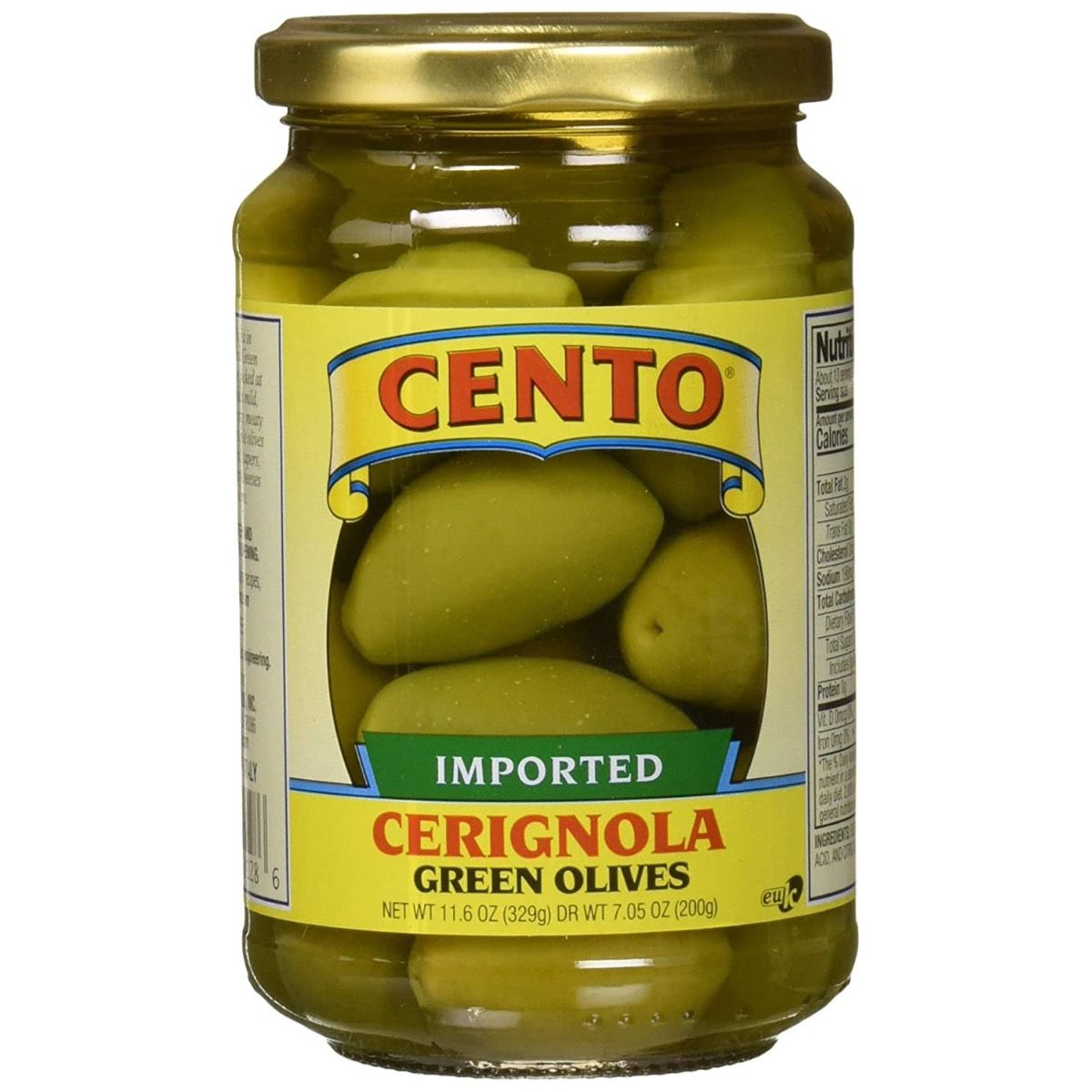 CENTO: Olives Green Cerignola, 11.6 oz - #tag1# - #tag2#