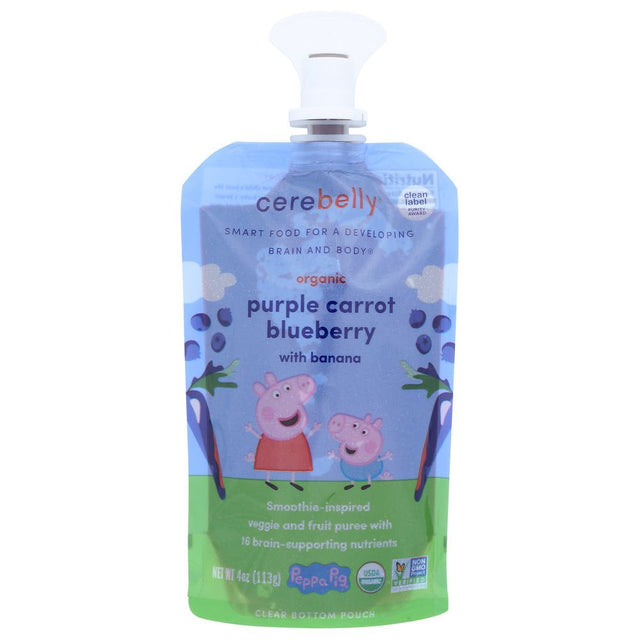 CEREBELLY: Smoothie Carrot Blueberry, 4 oz - #tag1# - #tag2#