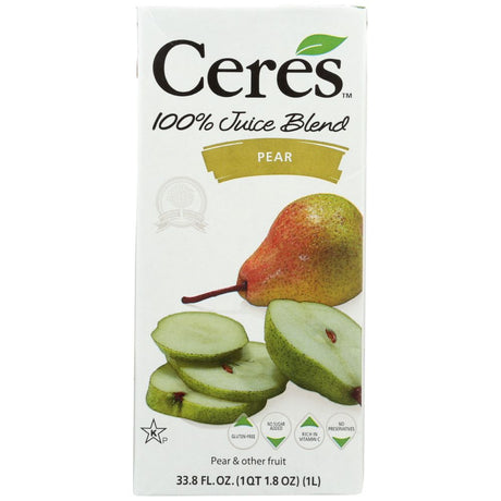 CERES: Pear Juice, 33.8 fo - #tag1# - #tag2#