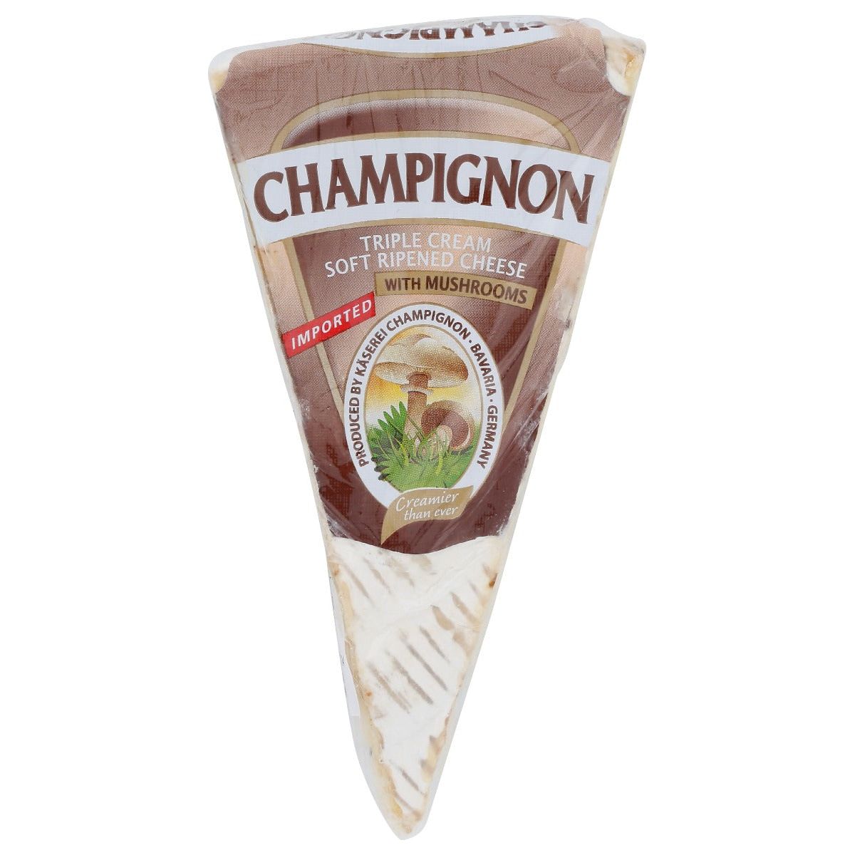 CHAMPIGNON: Triple Cream Soft Ripened Cheese With Mushroom, 9.7 lb - #tag1# - #tag2#
