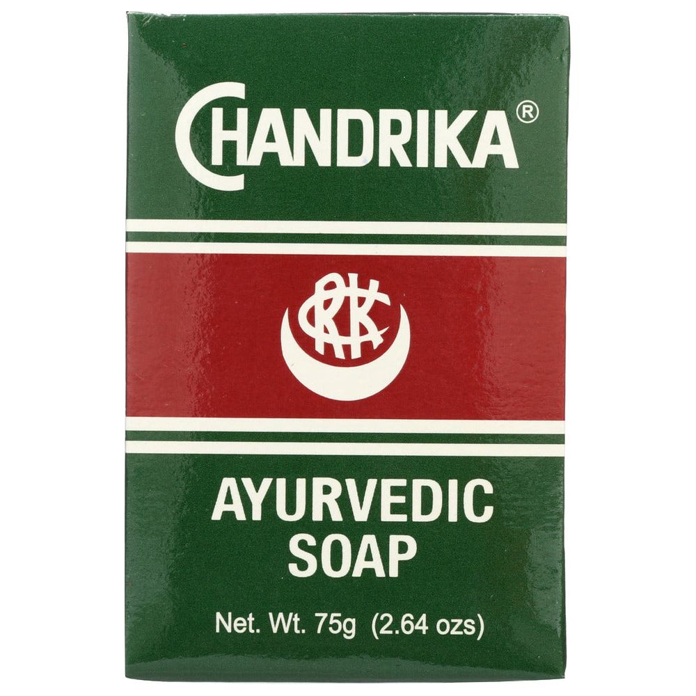 CHANDRIKA: Ayurvedic Soap Bar, 2.64 oz - #tag1# - #tag2#