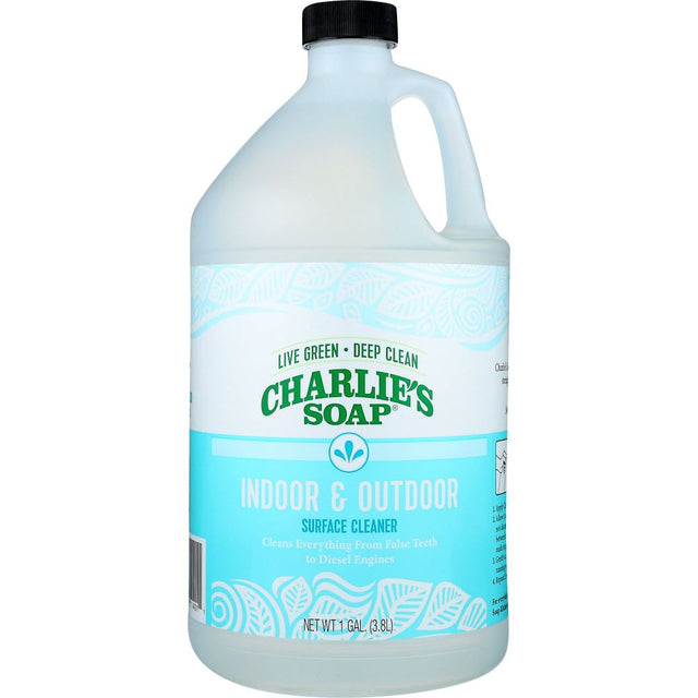 CHARLIES SOAP: Indoor & Outdoor Surface Cleaner, 1 ga - #tag1# - #tag2#