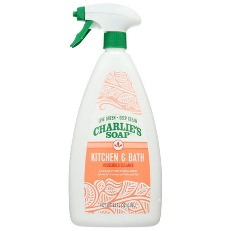 CHARLIES SOAP: Kitchen And Bath Household Cleaner, 32 oz - #tag1# - #tag2#