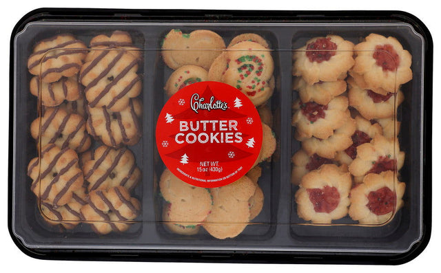 CHARLOTTES: Holiday Cookies Butter Spritz, 15 oz - #tag1# - #tag2#