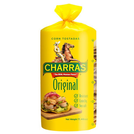 CHARRAS: Tostada Original Ylw, 11.4 oz - #tag1# - #tag2#