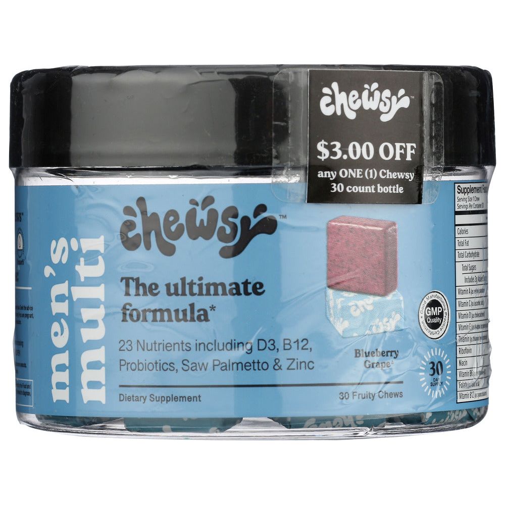CHEWSY: Mens Multivitamin, 30 pc - #tag1# - #tag2#