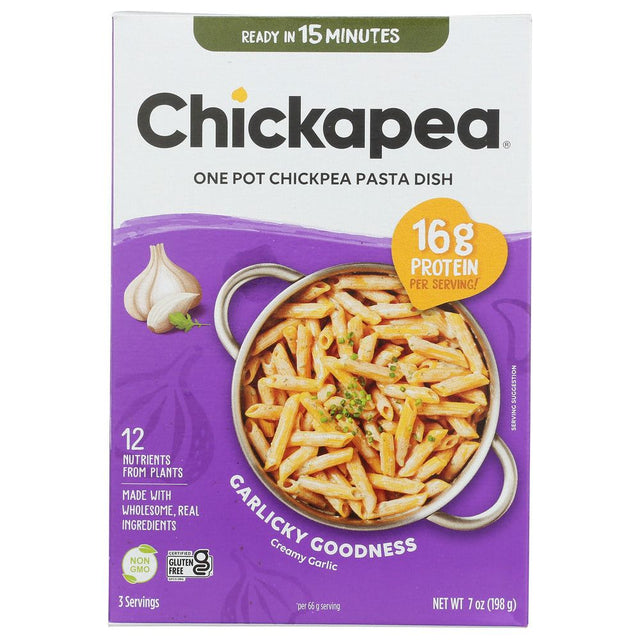 CHICKAPEA: Pasta Dish Creamy Garlic, 7 oz - #tag1# - #tag2#