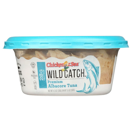 CHICKEN OF THE SEA: Tuna Albacore Wild Catch, 4.5 oz - #tag1# - #tag2#