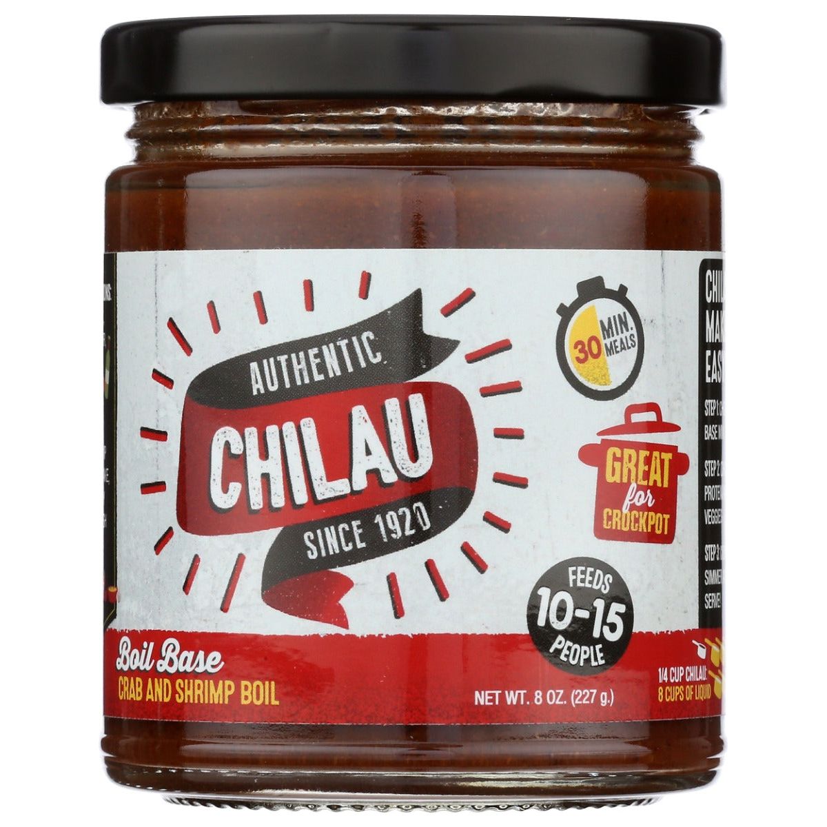 CHILAU: Boil Base Crab and Shrimp Boil, 8 oz - #tag1# - #tag2#