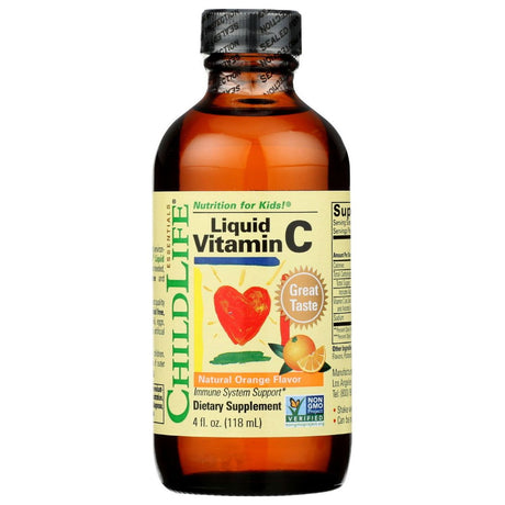 CHILDLIFE: Liquid Vitamin C, 4 oz - Sunshine Co Op. - #tag1# - #tag2# - #tag3# - #tag4#