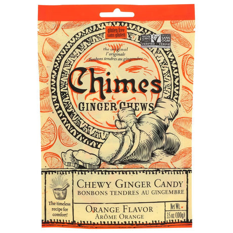 CHIMES: Ginger Chew Orange, 3.5 OZ - #tag1# - #tag2#