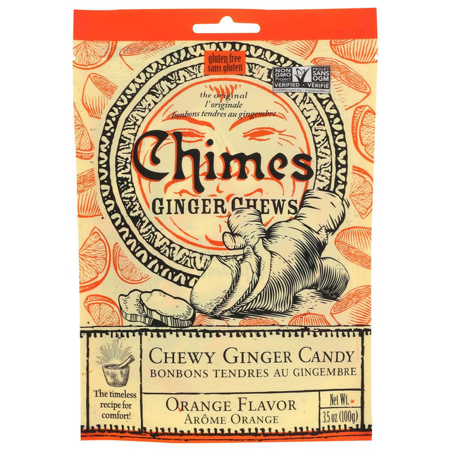 CHIMES: Ginger Chew Orange, 3.5 OZ - #tag1# - #tag2#