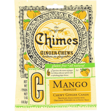 CHIMES: Mango Ginger Chews, 5 oz - #tag1# - #tag2#